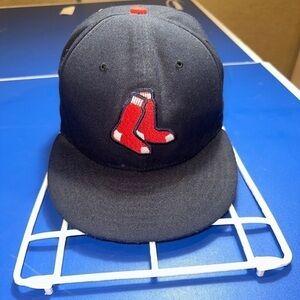NEW 47 Brand Boston Red Sox Hat Cap‎ Hanging Sox Logo Adjustable Adult FREESHIP